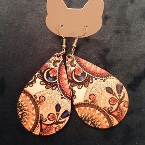 Artistic Teardrop Earrings